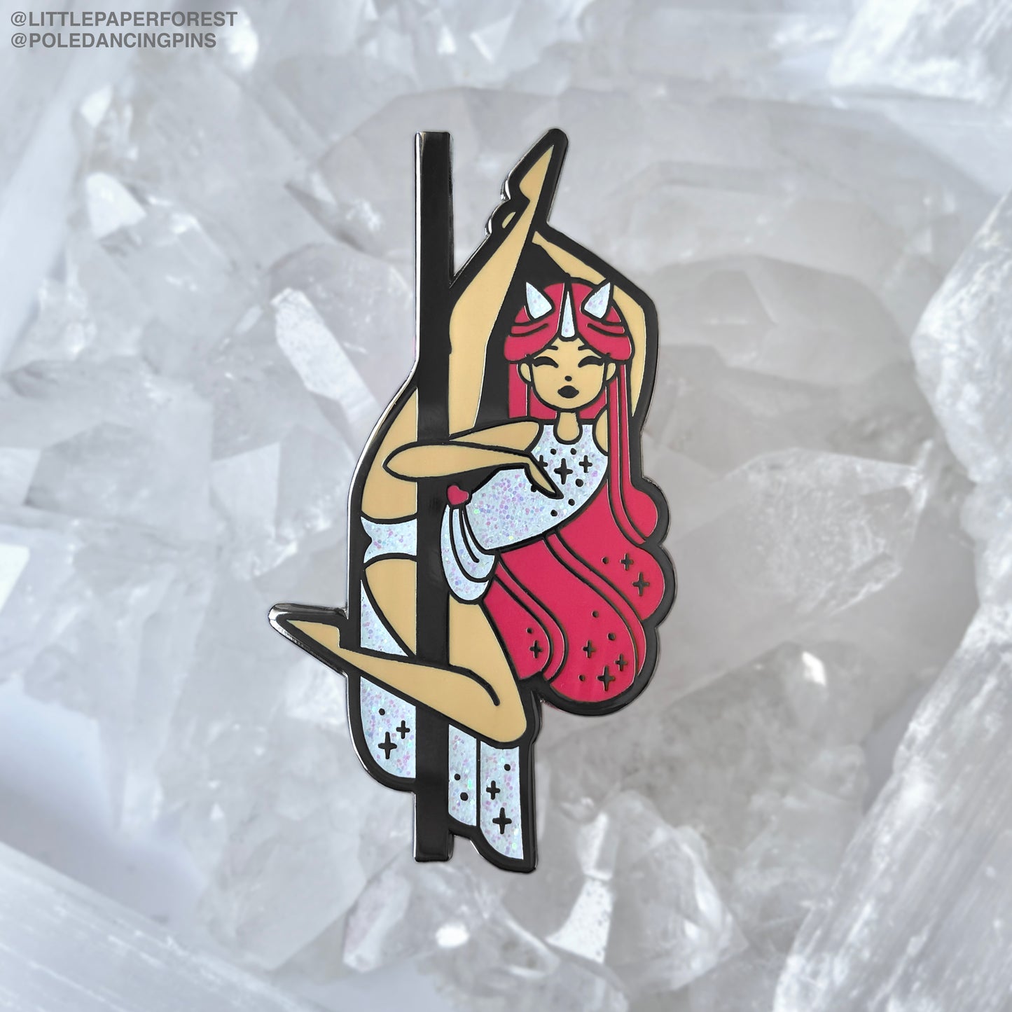 Unicorn (Light Skin) Enamel Pin
