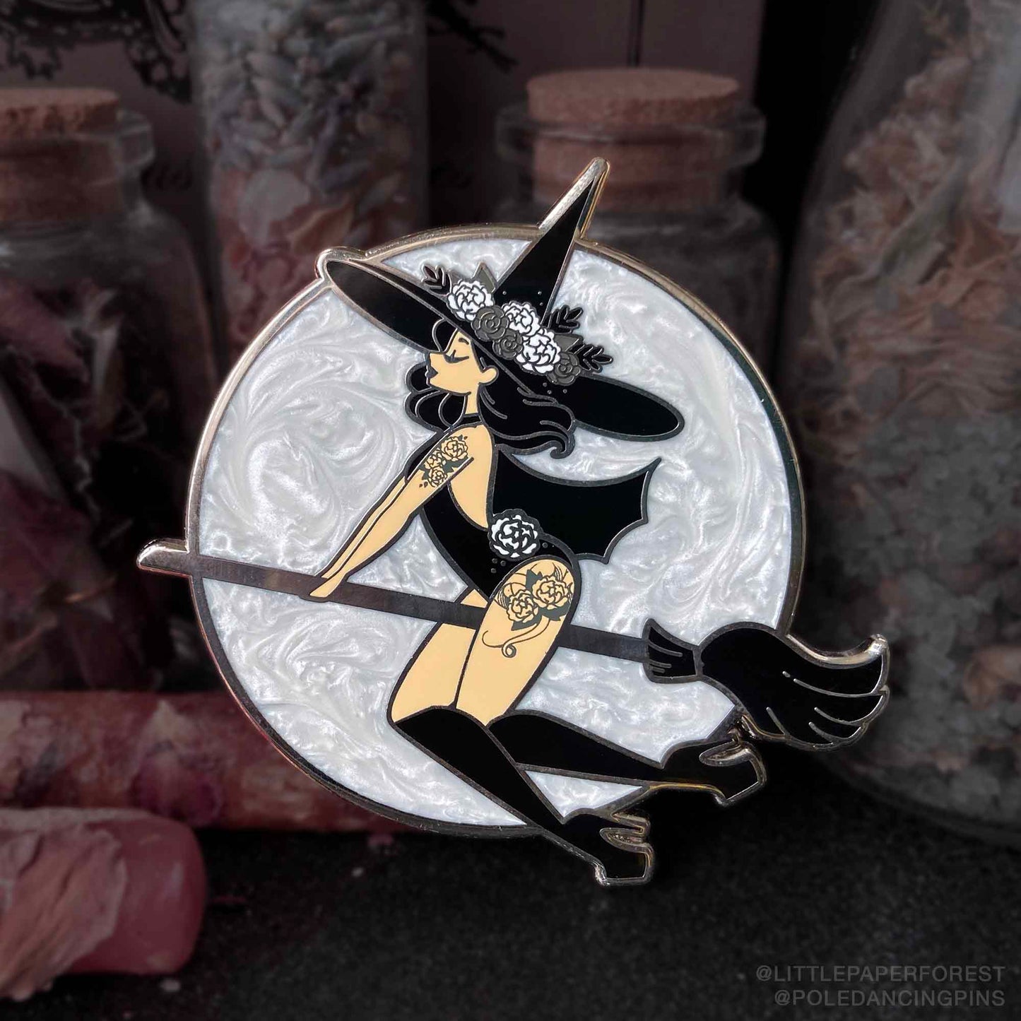 Witch (Light Skin) Enamel Pin