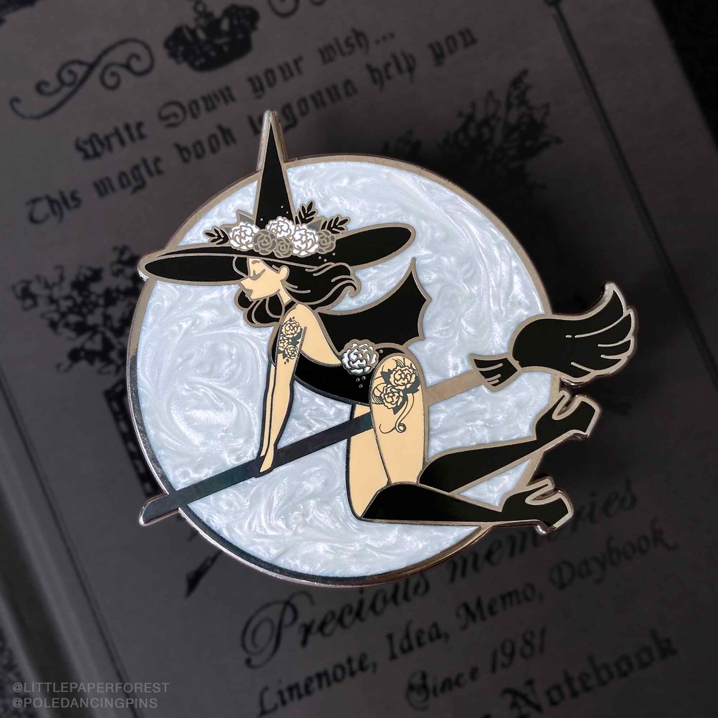 Witch (Light Skin) Enamel Pin