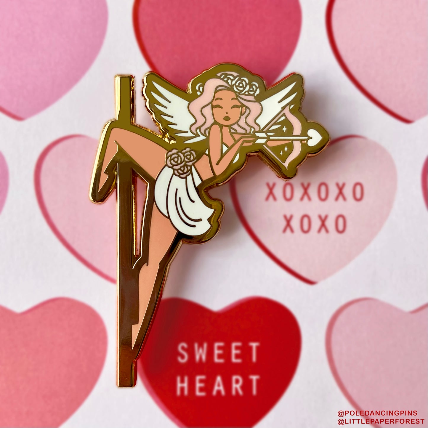 Cupid (Medium Skin Tone) Enamel Pin
