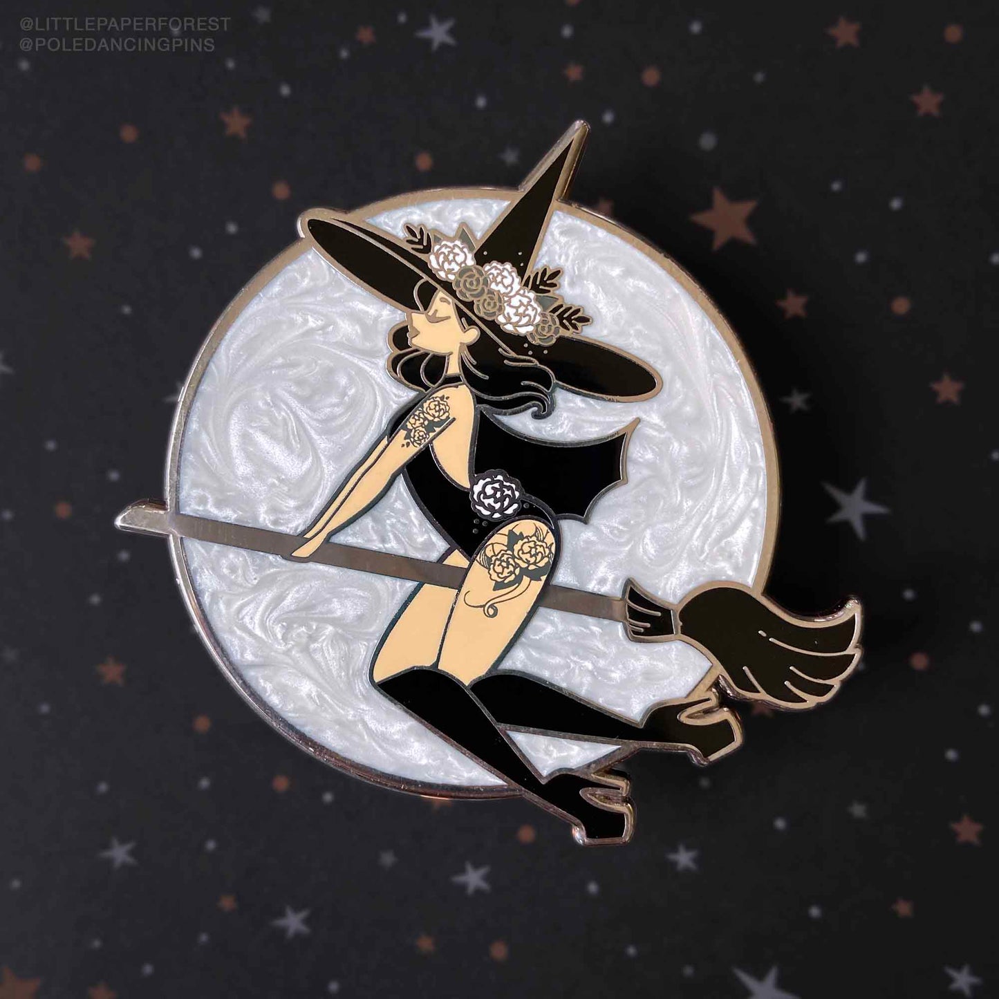 Witch (Light Skin) Enamel Pin