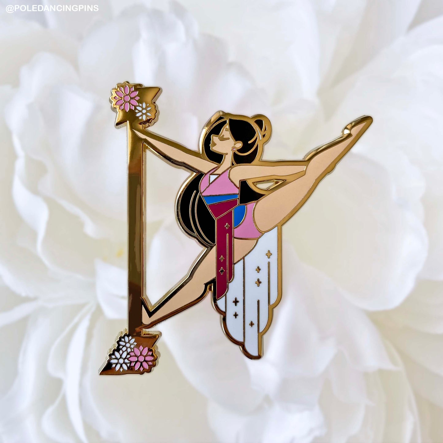 Reiko Split Enamel Pin