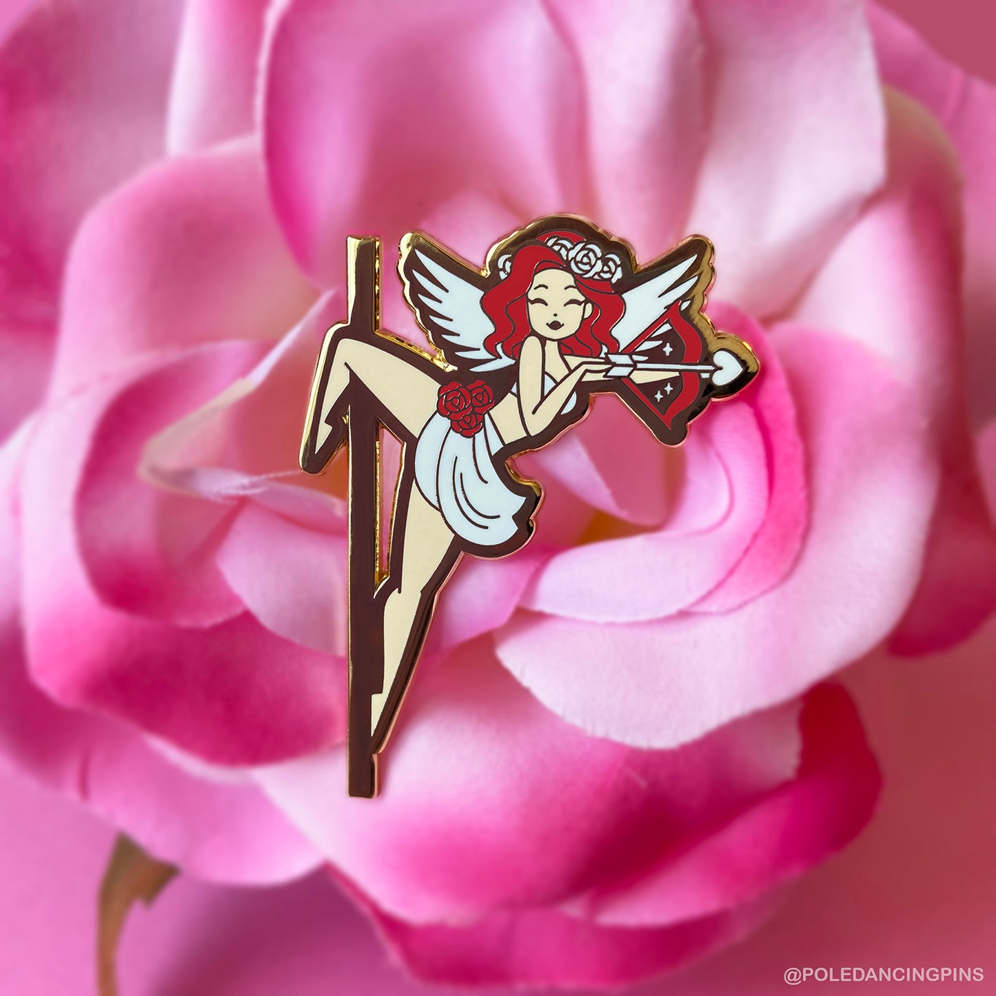 Cupid (Light Skin) Enamel Pin