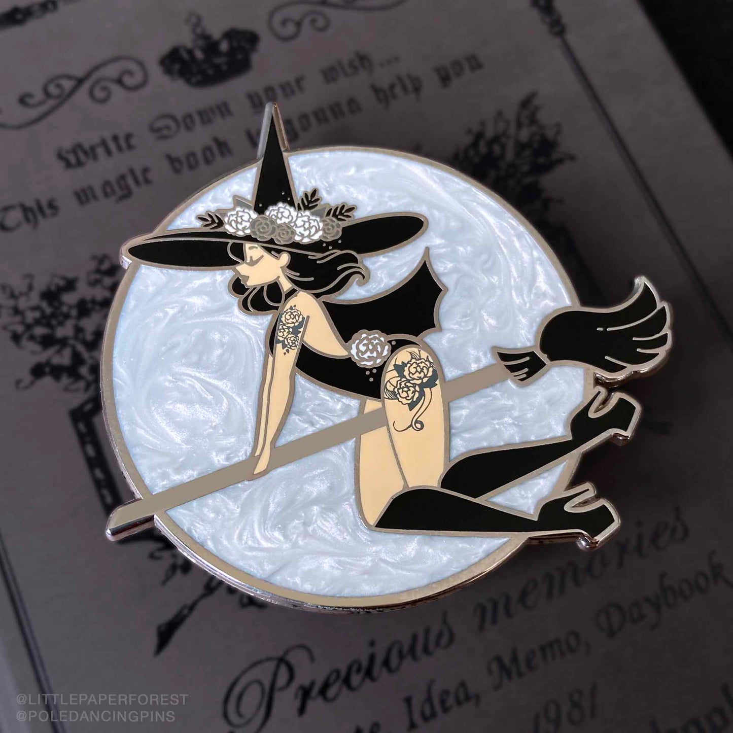 Witch (Light Skin) Enamel Pin