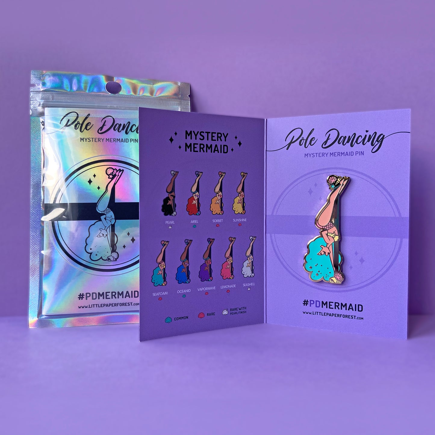 Mystery Mermaid (Blind Bag) Enamel Pin