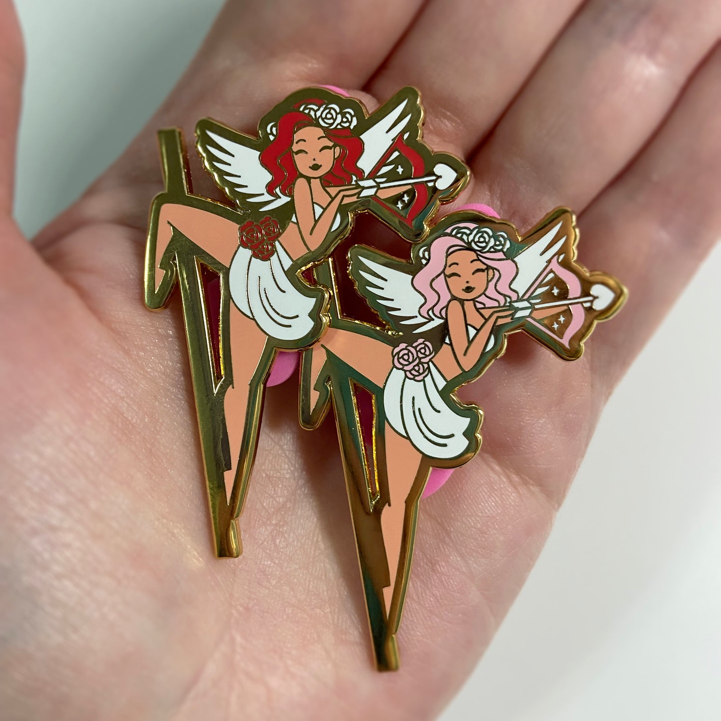 Cupid (Medium Skin Tone) Enamel Pin