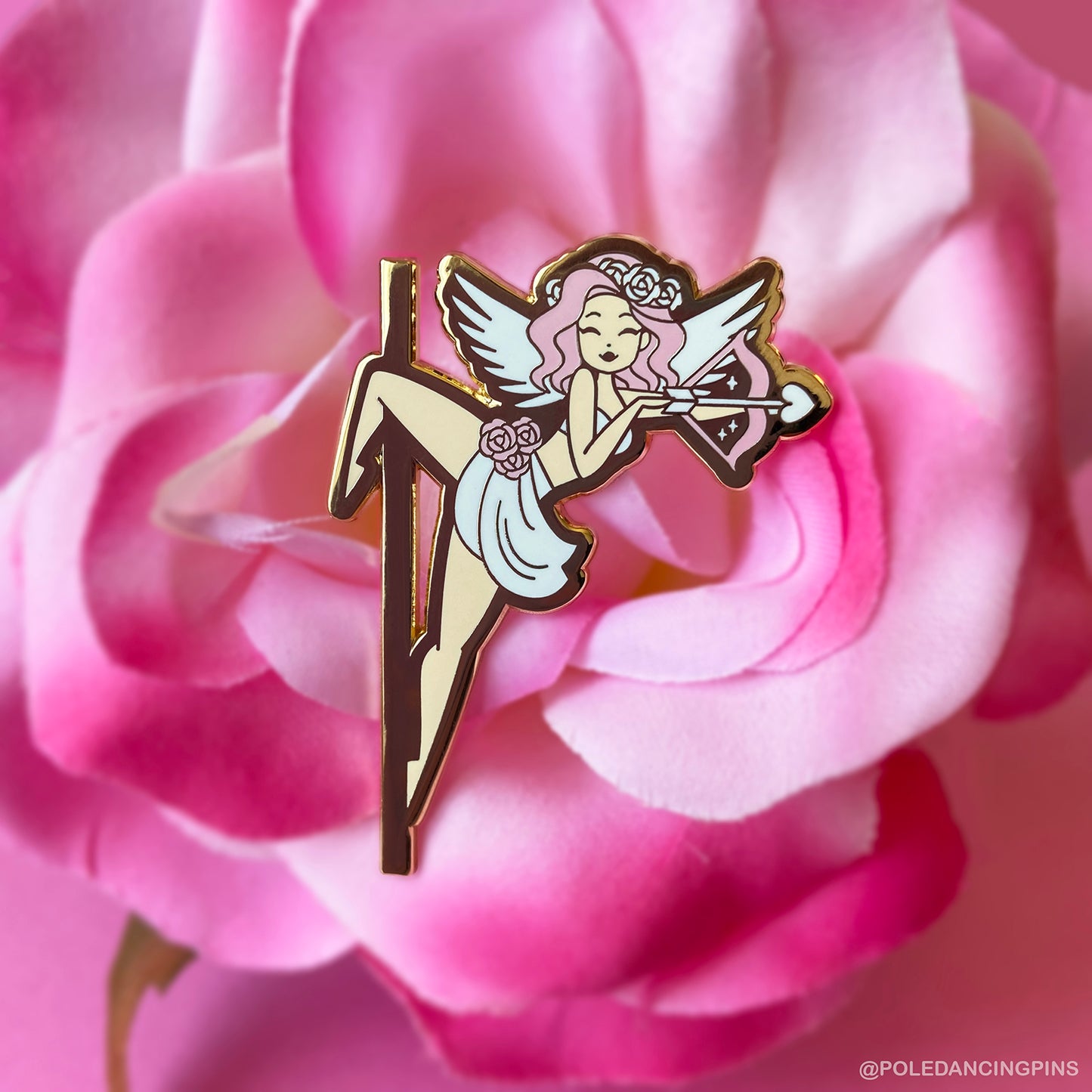 Cupid (Light Skin) Enamel Pin