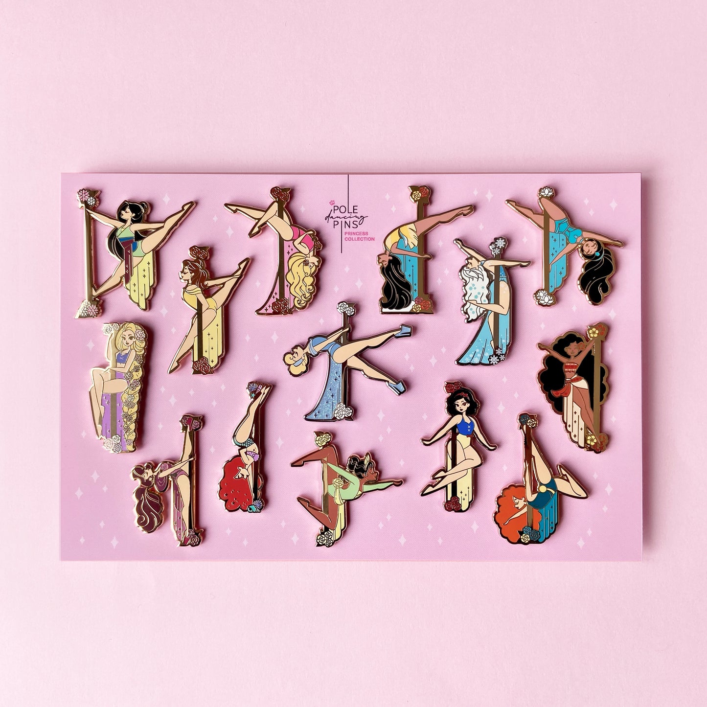 Pole Dancing Princesses Complete Set