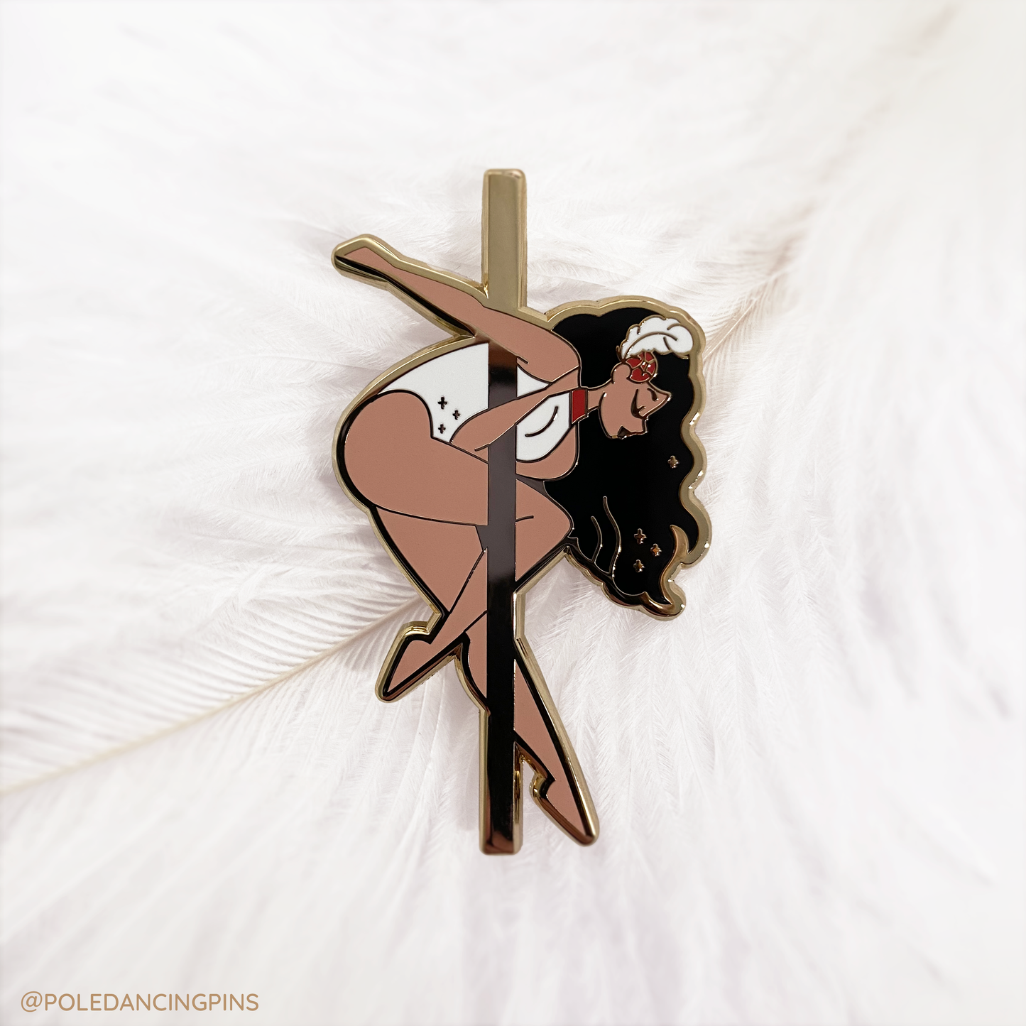 Crane Enamel Pin