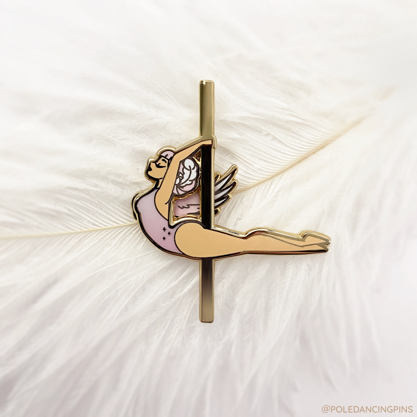 Dove Enamel Pin