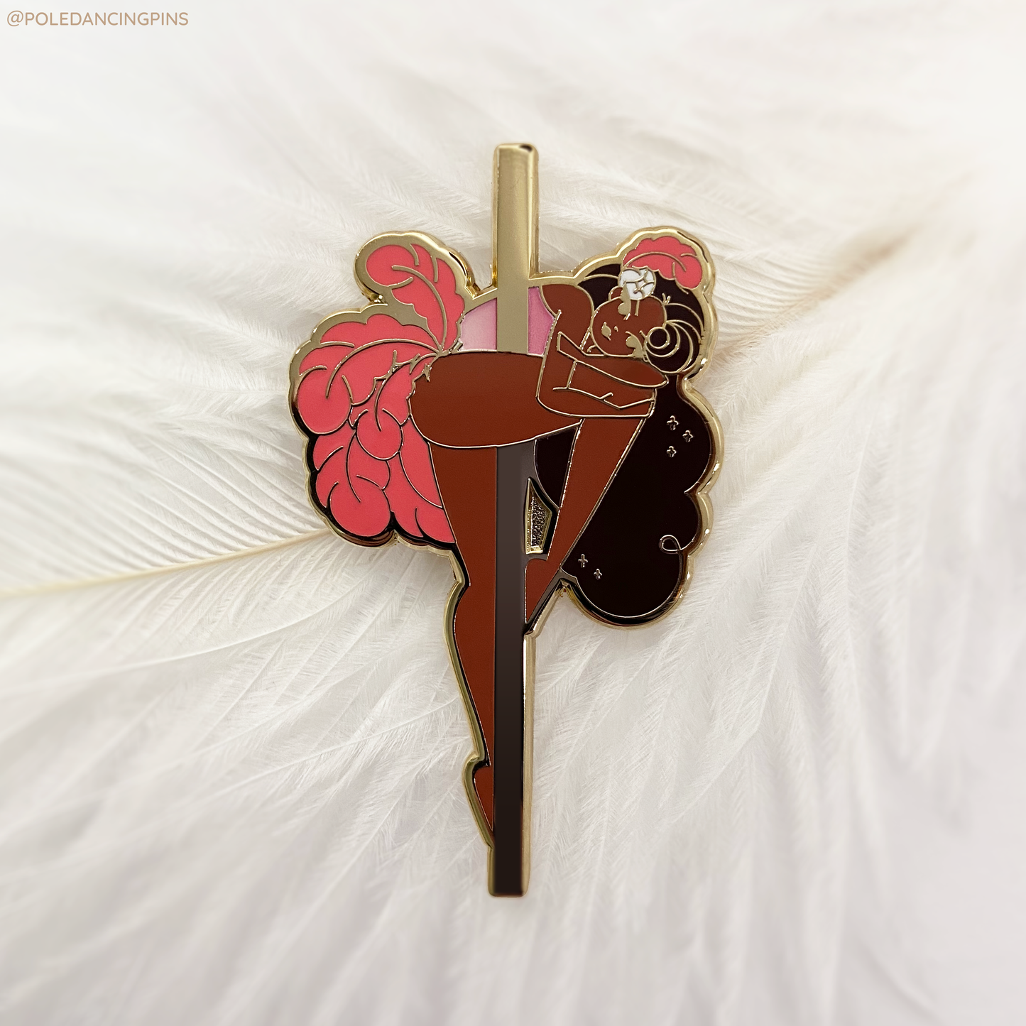 Flamingo Enamel Pin