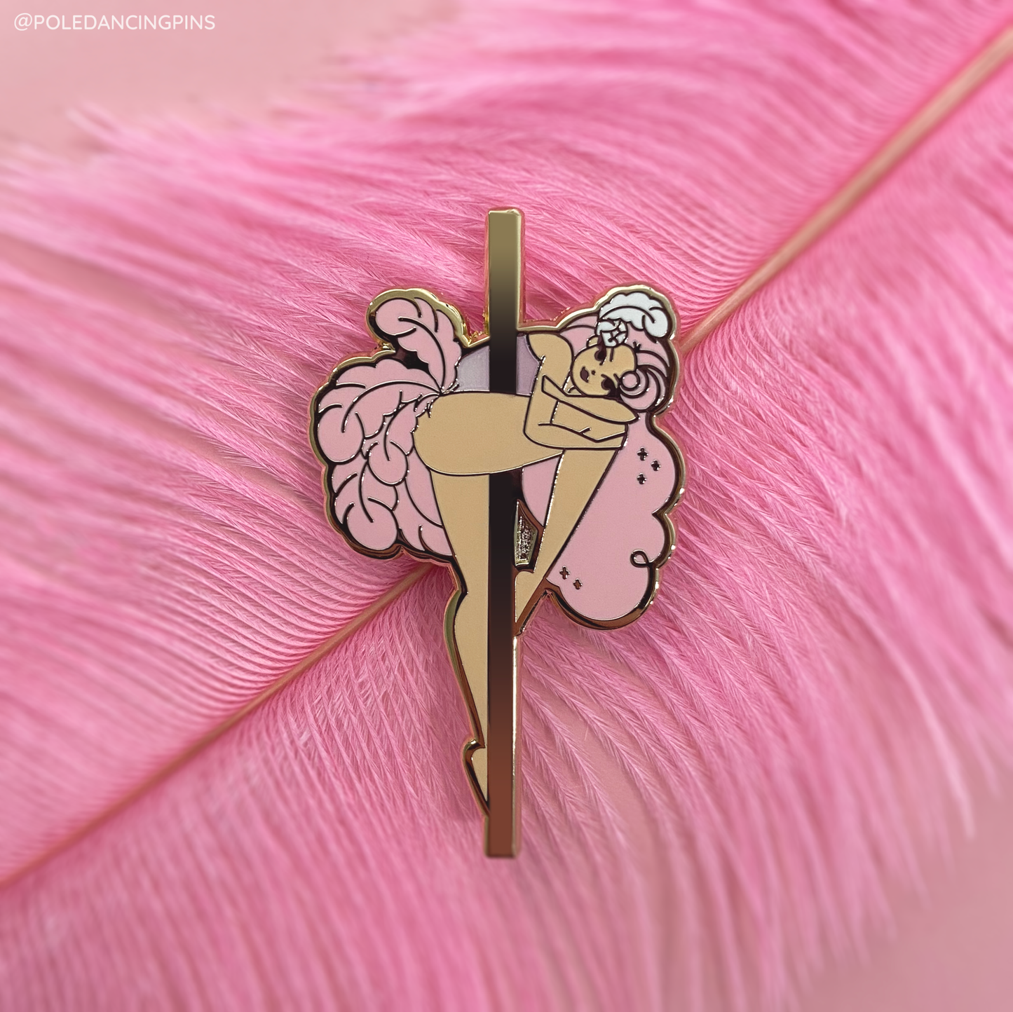Flamingo Enamel Pin
