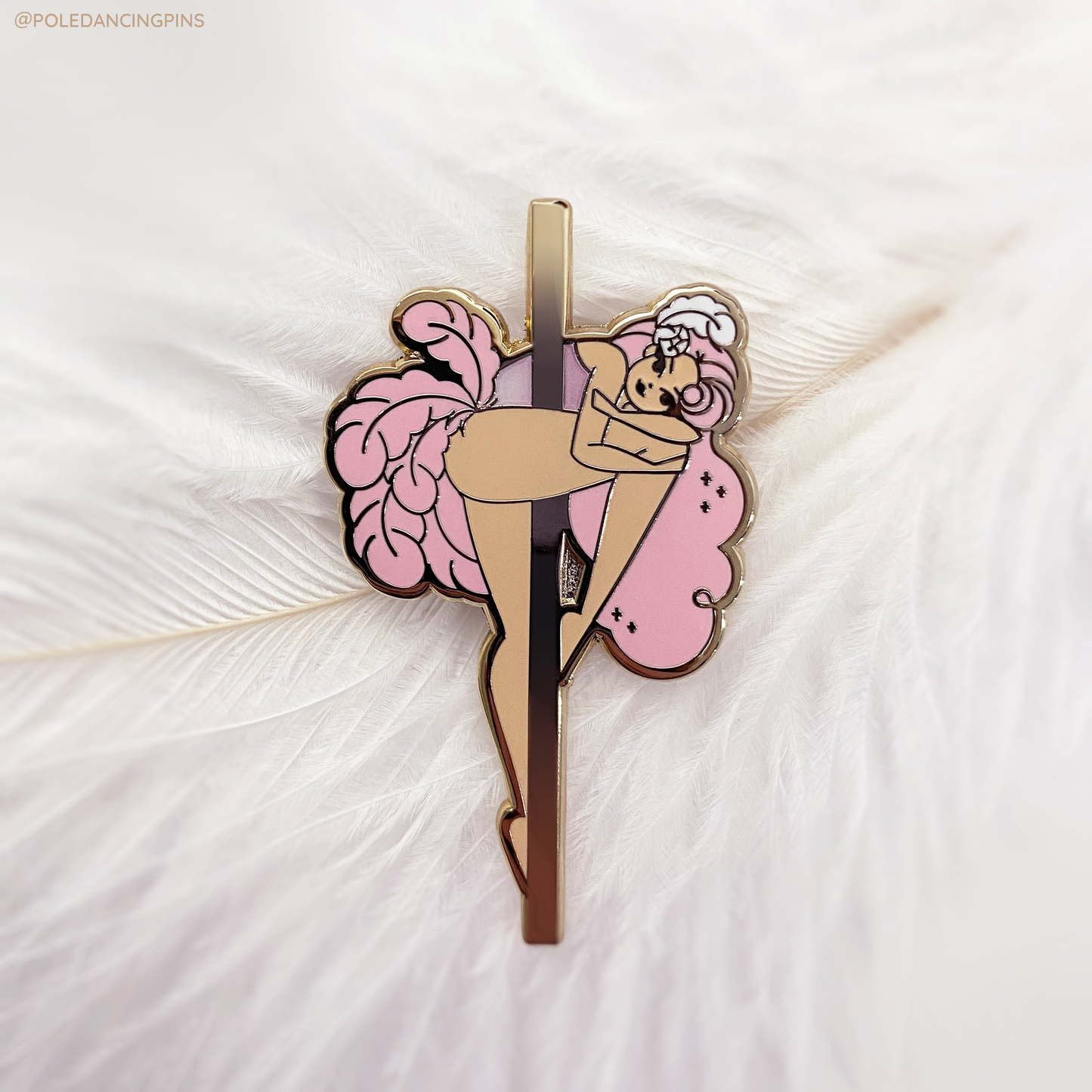 Flamingo Enamel Pin
