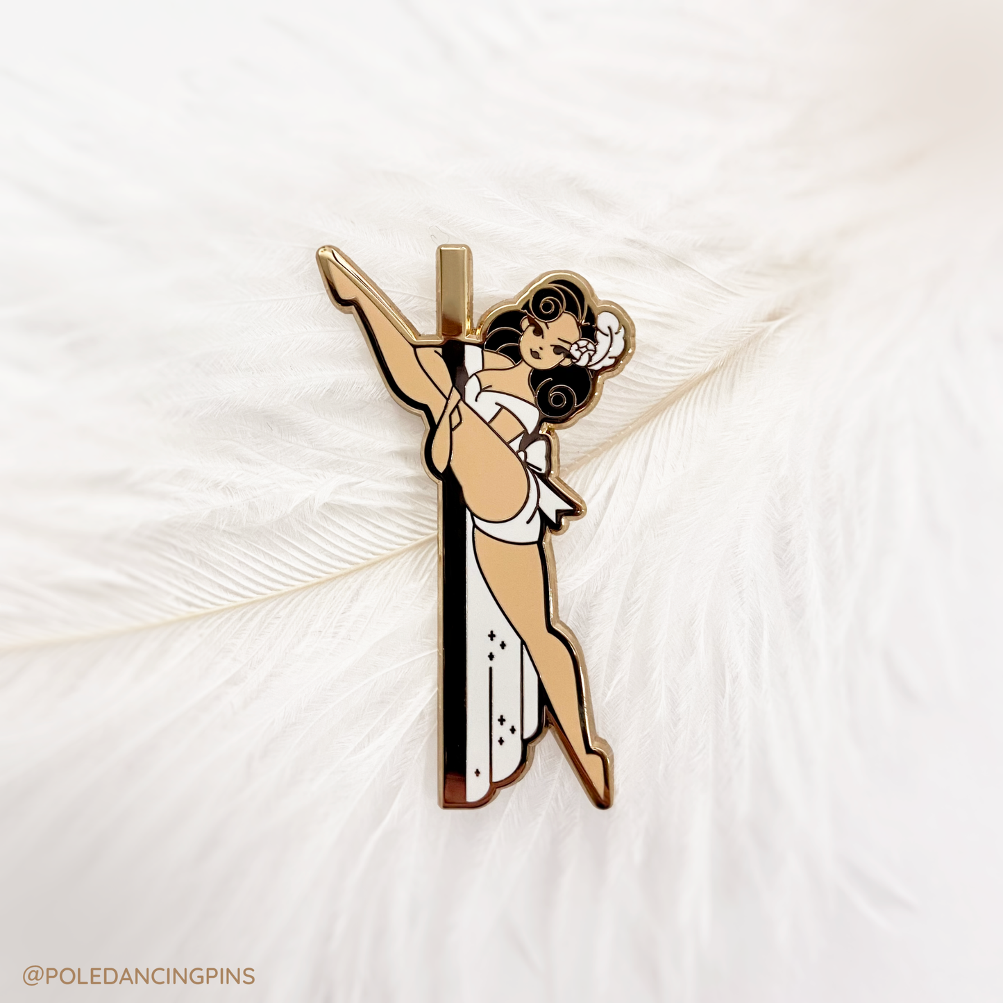 Seagull Split Enamel Pin