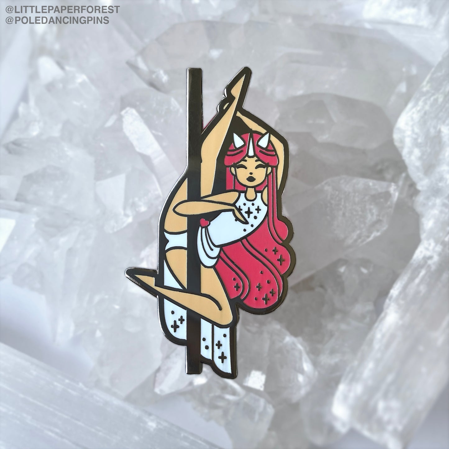 Unicorn (Light Skin) Enamel Pin