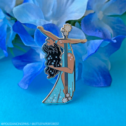 Figure Skater (Medium Skin) Enamel Pin