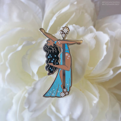 Figure Skater (Medium Skin) Enamel Pin