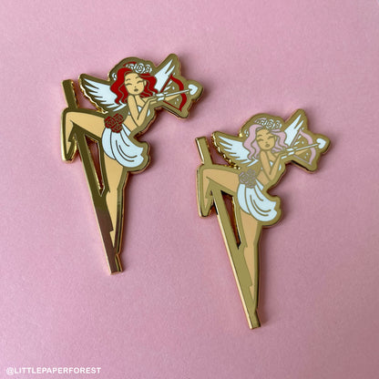 Cupid (Light Skin Tone) Enamel Pin