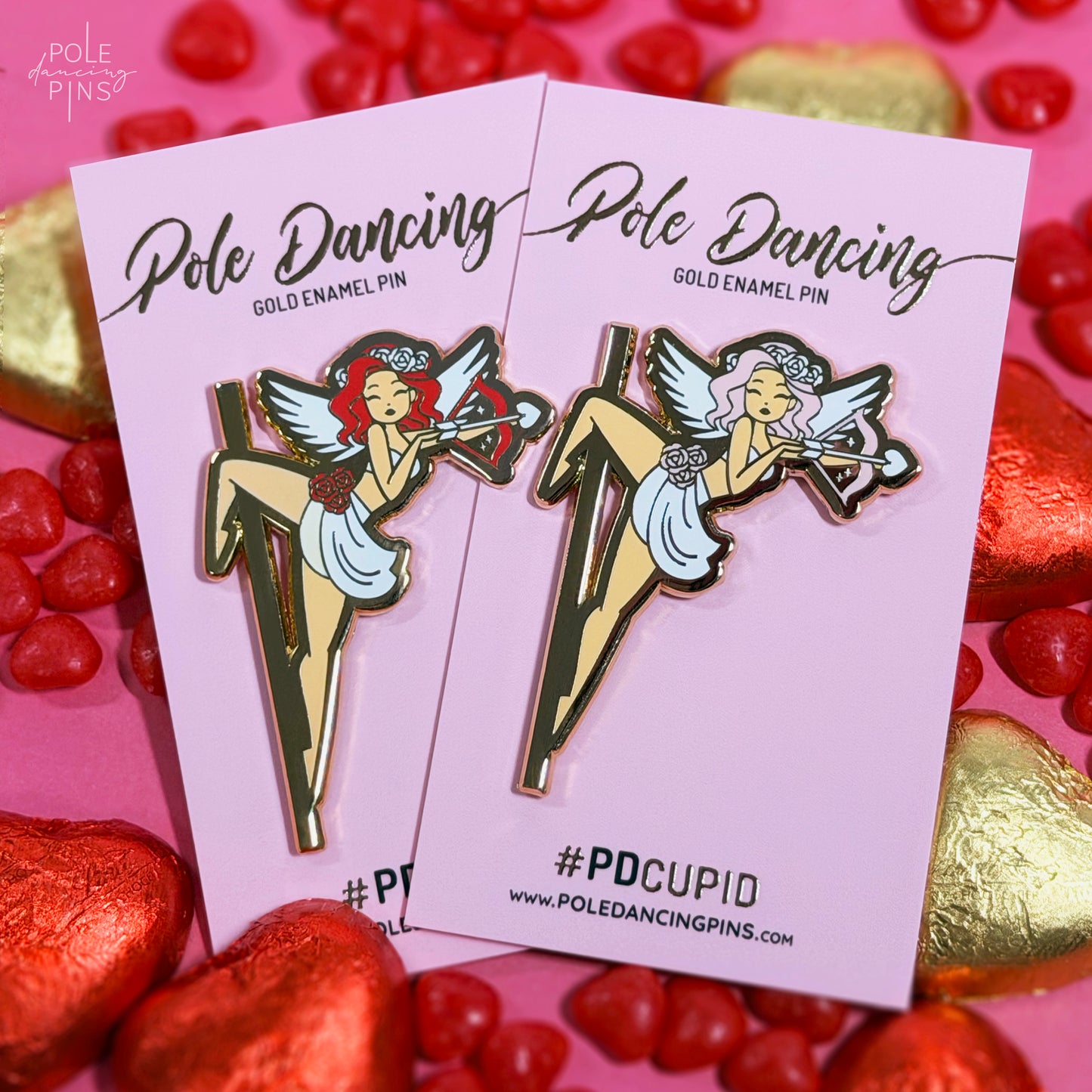 Cupid (Light Skin Tone) Enamel Pin