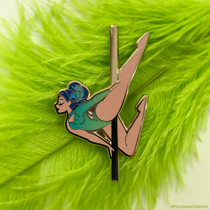 Peacock Enamel Pin