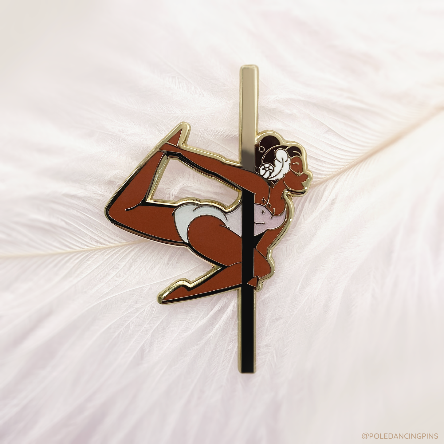 Swan Enamel Pin