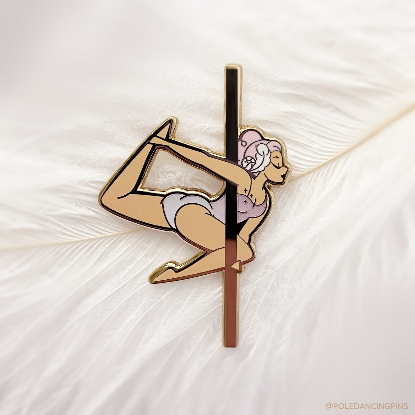 Swan Enamel Pin